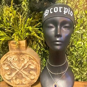 Scorpio Black Headband